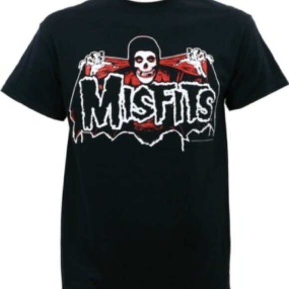 Misfits Other - Hifidelity Misfits Men's Batfiend Slim Fit T-Shirt Black Small